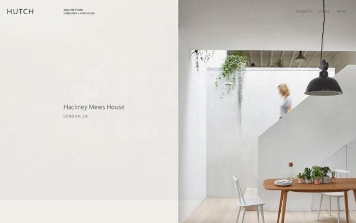 Hutchdesign website preview