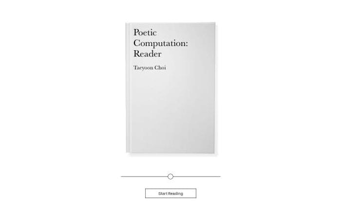 Poeticcomputation website preview
