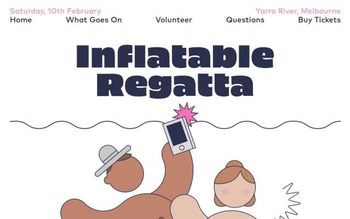 Inflatableregatta website preview