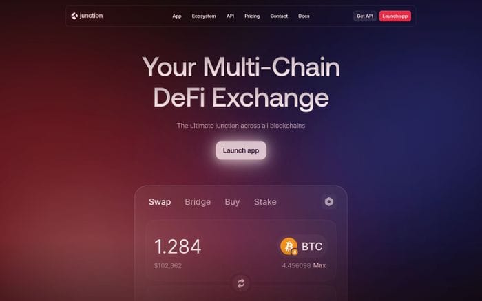 Junction website preview