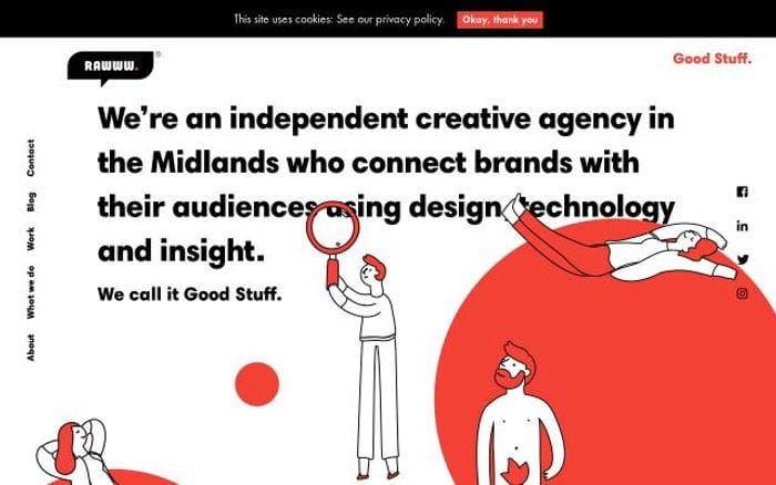 Rawww website preview