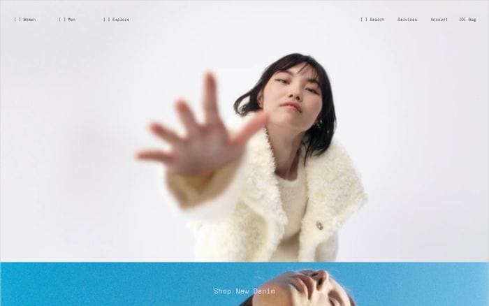 Filippa K website preview