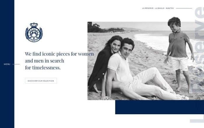 Lareserve website preview