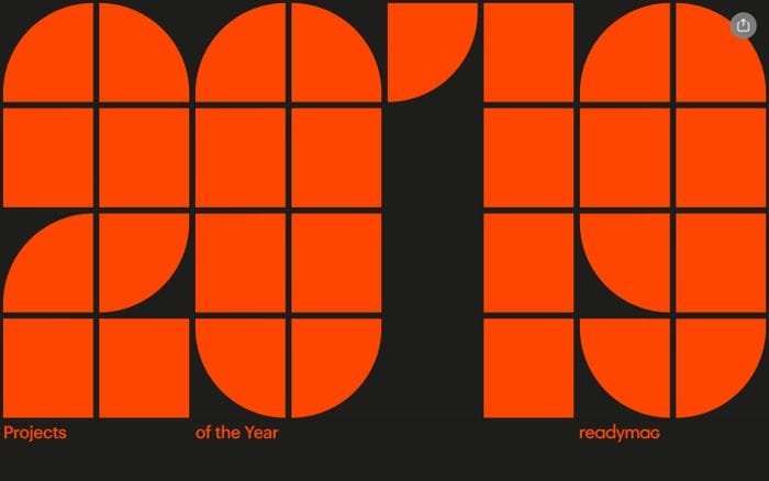 2019: Projects of the Year website preview