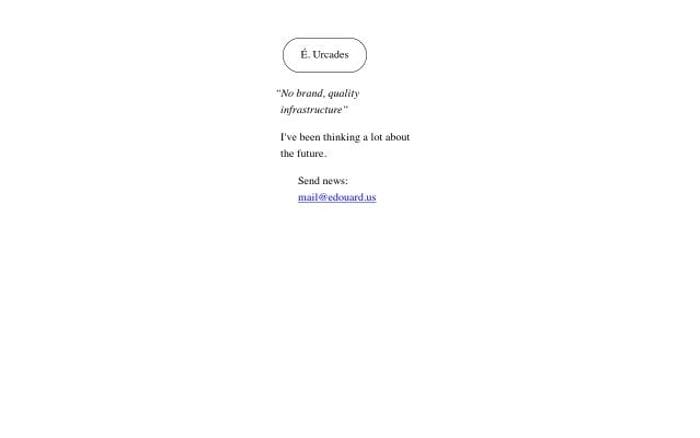 Edouard website preview