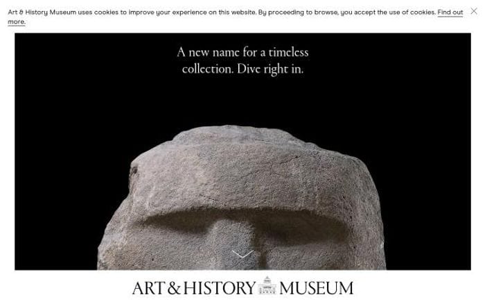 Artandhistory website preview