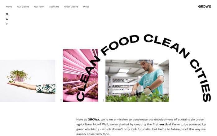  GROWx website preview