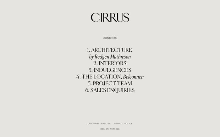 Cirrus Belconnen website preview