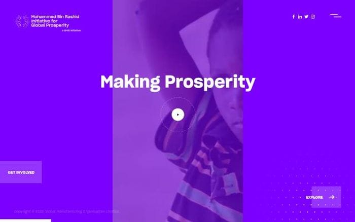 Makingprosperity website preview