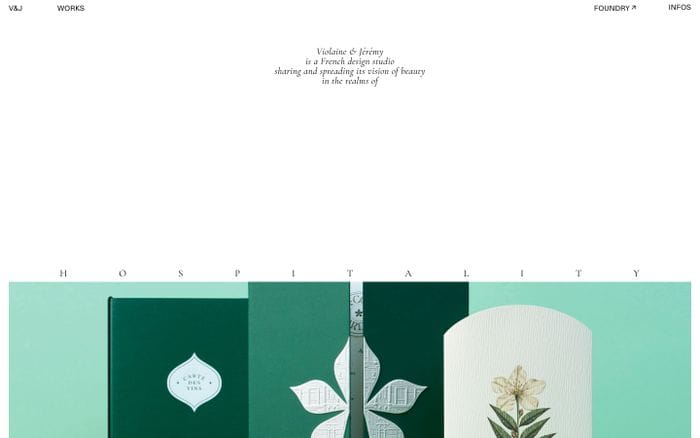 Violaine & Jérémy website preview