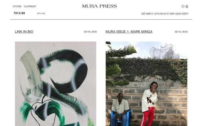 Mura website preview
