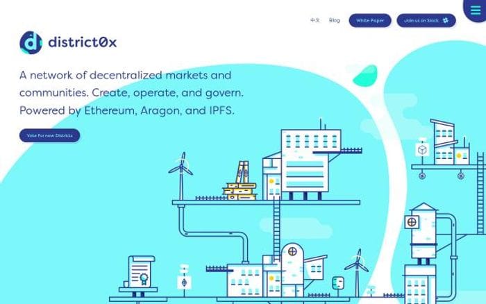 District0x website preview