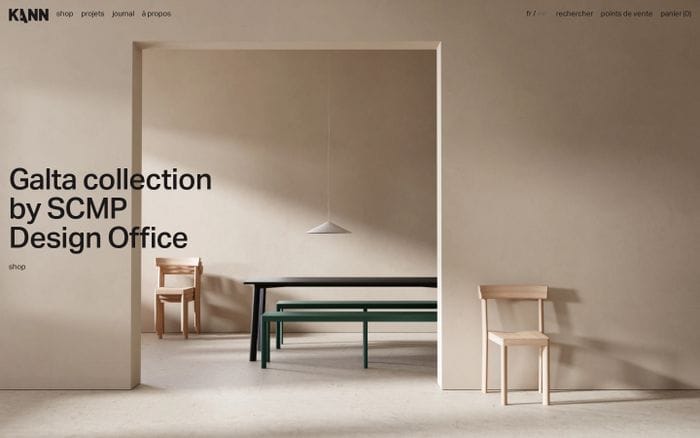 Kann Design website preview