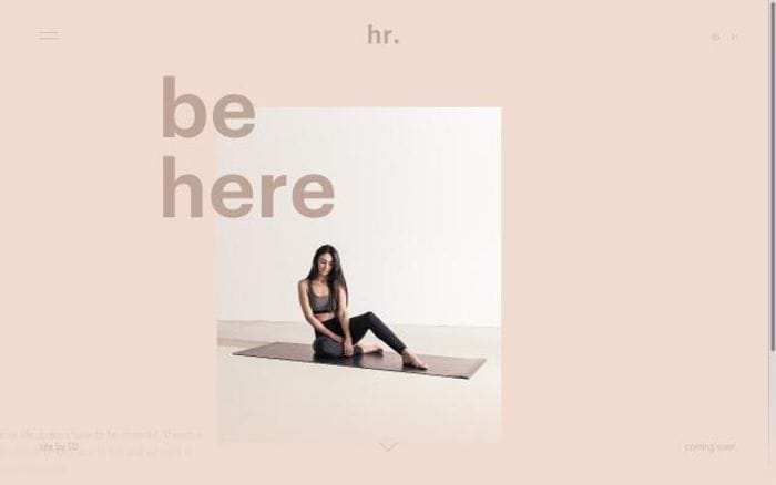 Behere website preview