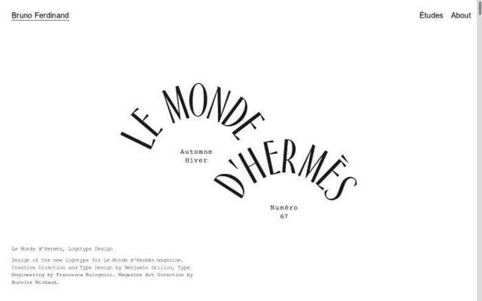 Brunoferdinand website preview
