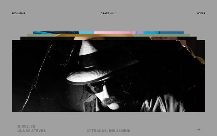 Jams website preview