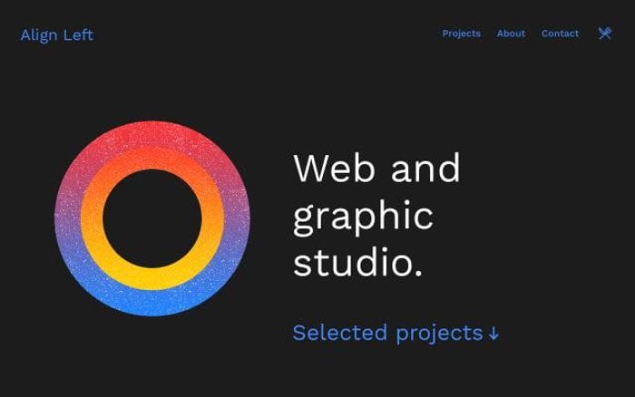 Alignleft website preview