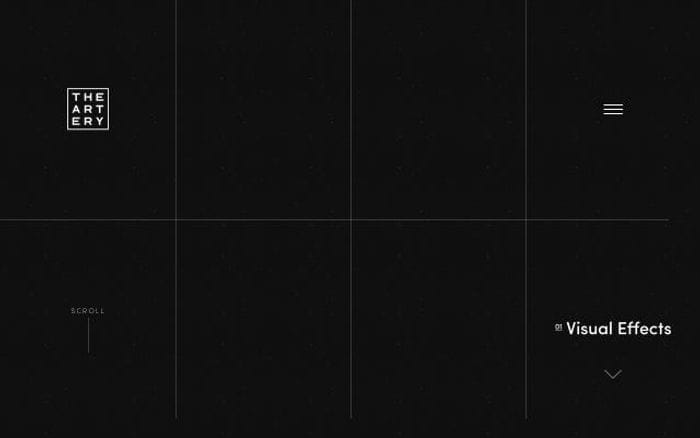 The-artery website preview