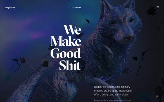 Dogstudio website preview