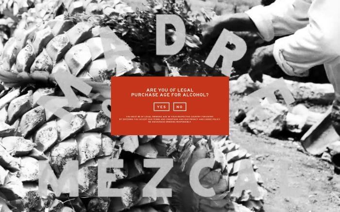 Madre Mezcal website preview
