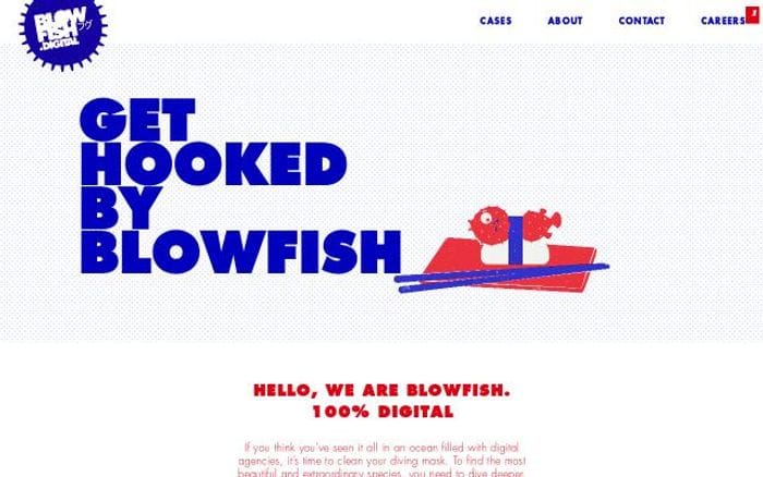 Blowfish website preview