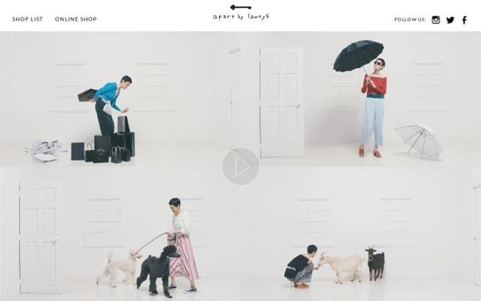 Apartbylowrys website preview