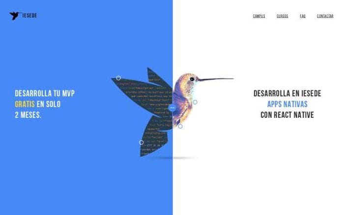 Iesede website preview