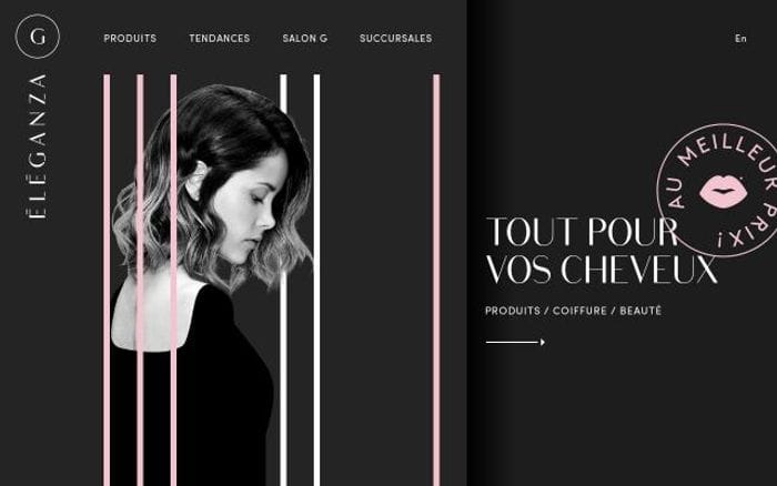 Eleganza website preview