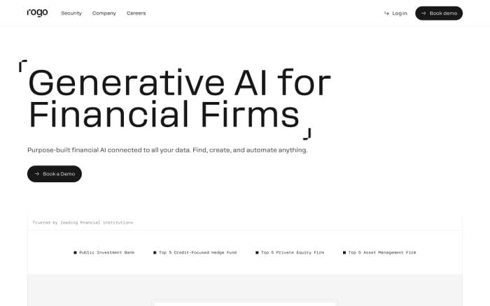 Rogo website preview