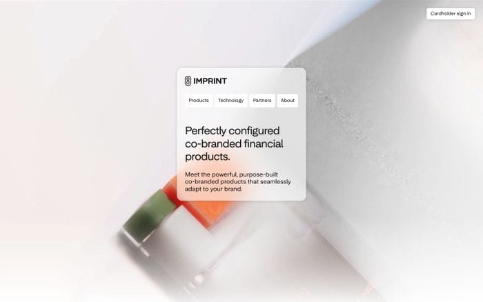 Imprint website preview
