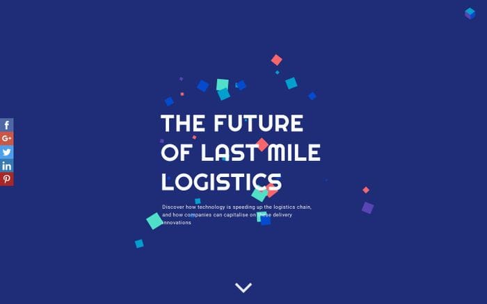 Last Mile Logistics | Rajapack UK website preview