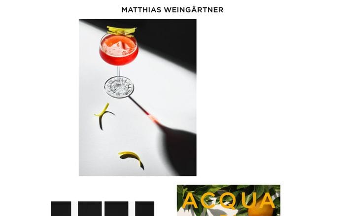 Matthias Weingärtner website preview