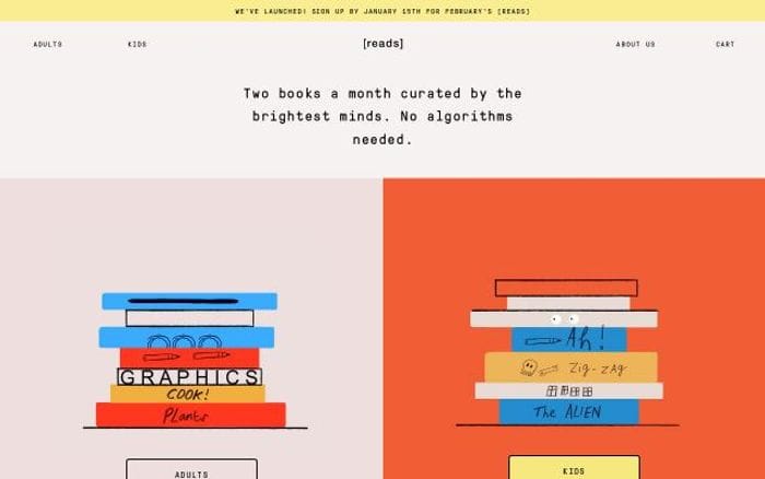 Reads website preview
