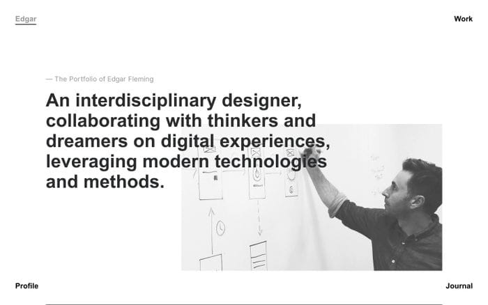 Edgar Fleming – Design Consultant website preview