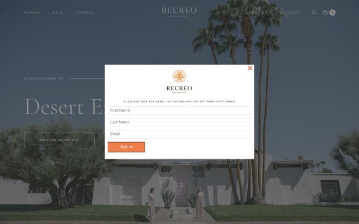 Luxury apparel inspired by traditional Latin American garments. – Recreo San Miguel website preview