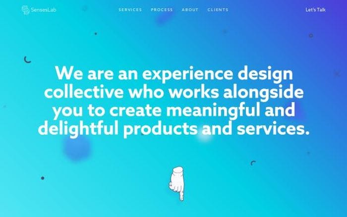 Senseslab website preview