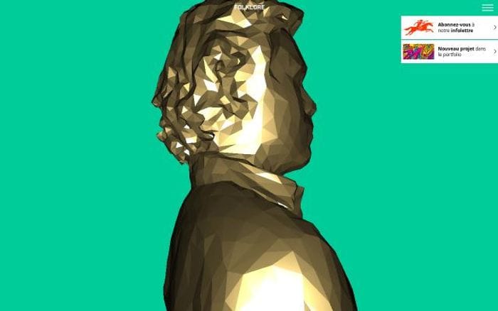 Folkloreinc website preview