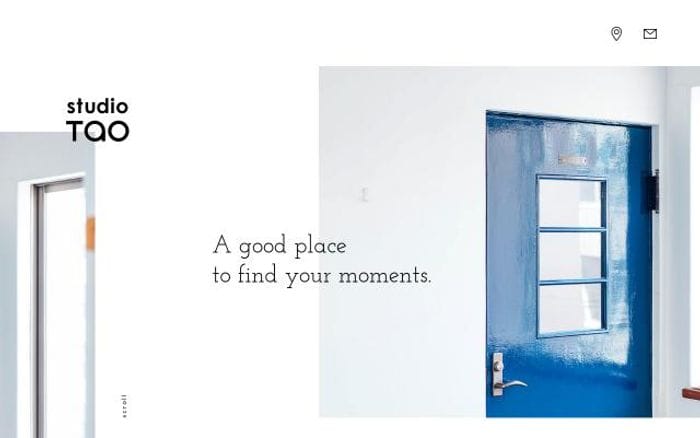 Studio-tao website preview
