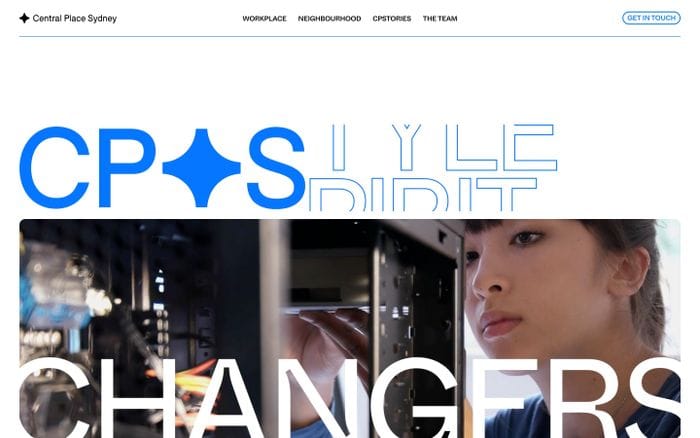 Central Place Sydney website preview