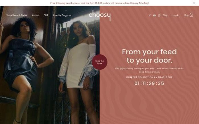 Getchoosy website preview