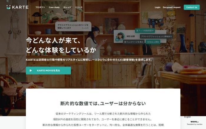 Karte website preview