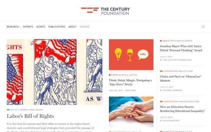 Tcf website preview