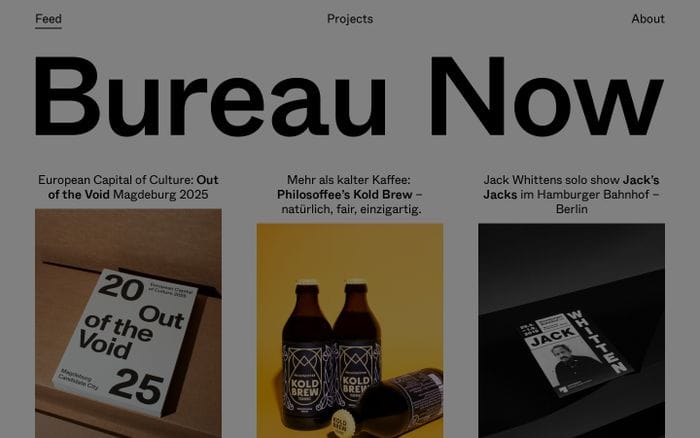 Bureau Now website preview