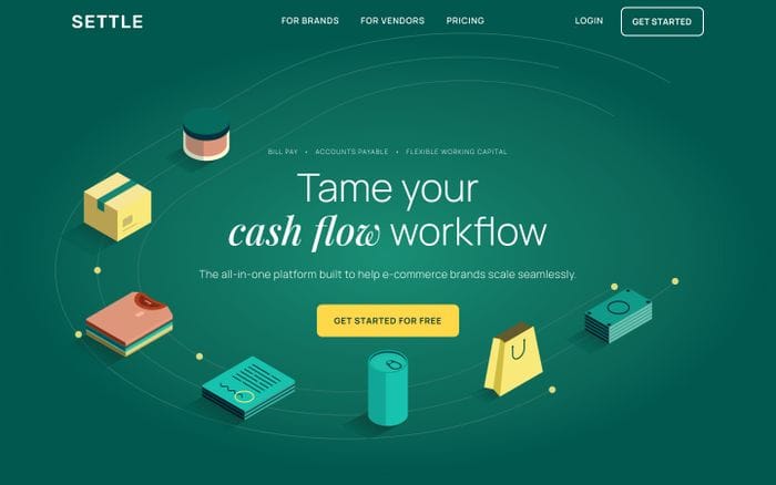 Settle website preview