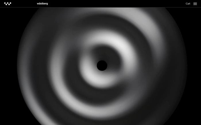 Wästberg Lighting website preview