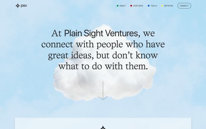 Plain Sight Ventures website preview