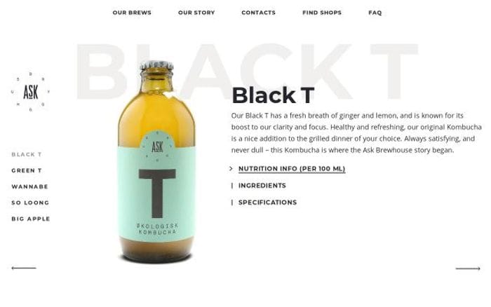Askbrygghus website preview