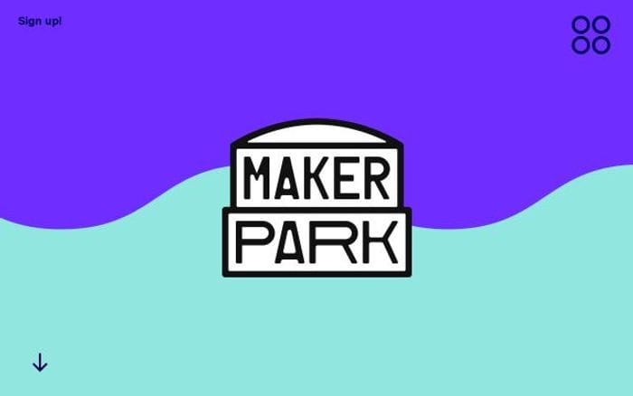 Maker-park website preview