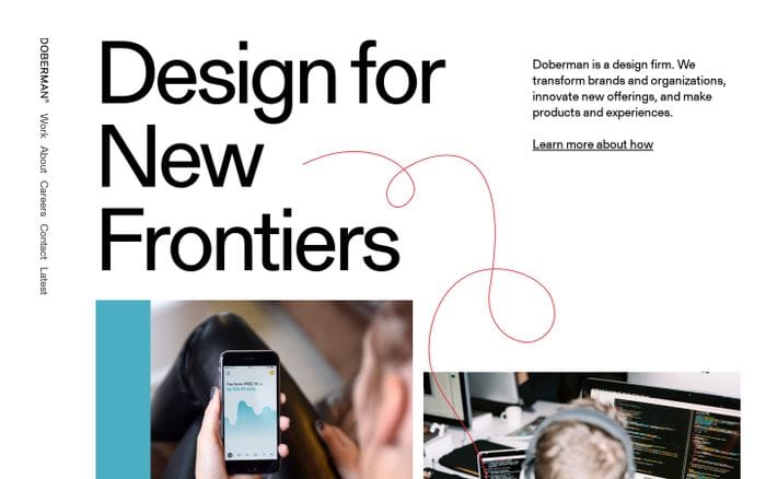 Doberman website preview