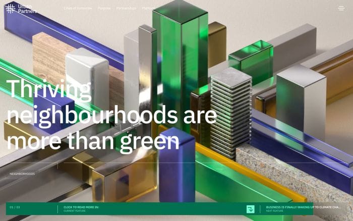 Urban Partners website preview
